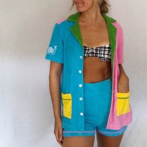 Terry Cloth Summer Set🐚🐌🌺